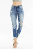 KanCan High Rise Ankle Skinny